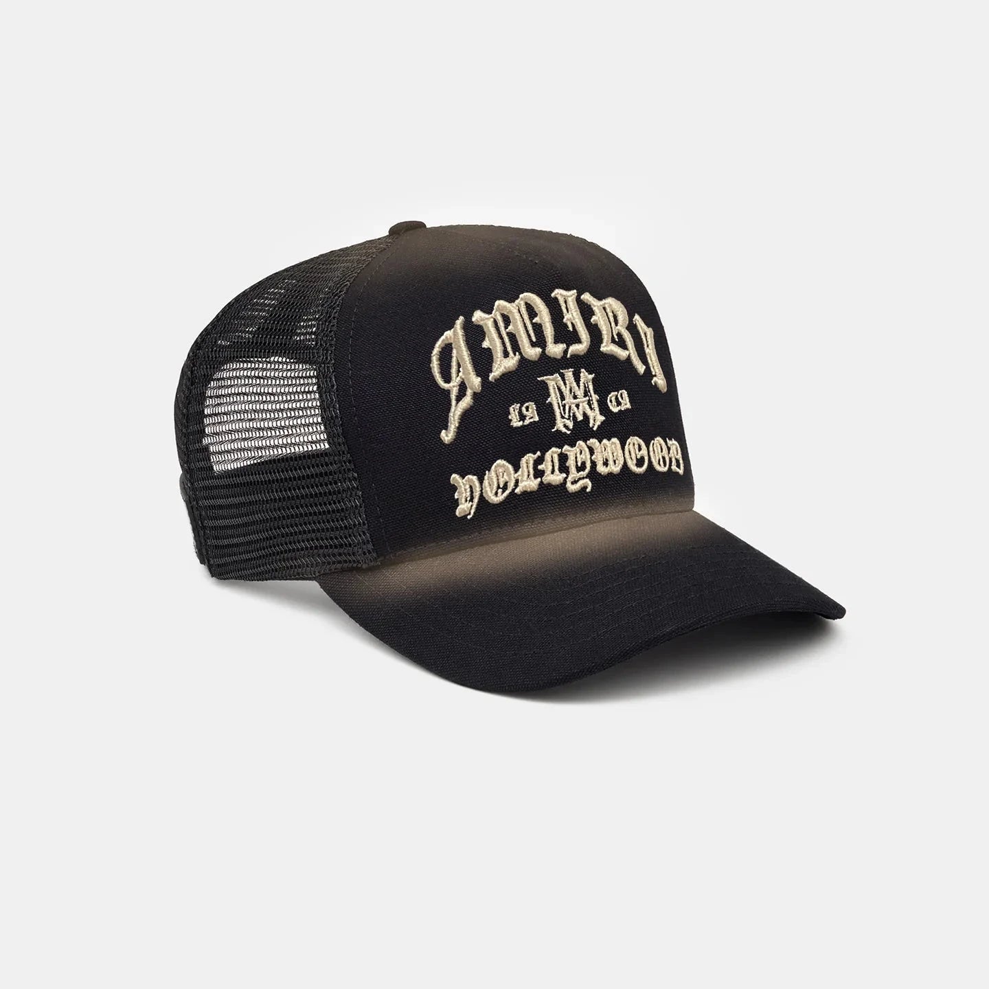 AMIRI Hollywood Trucker Cap — Black