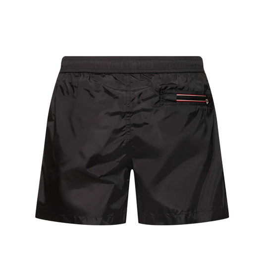 Moncler Swim Shorts — Black
