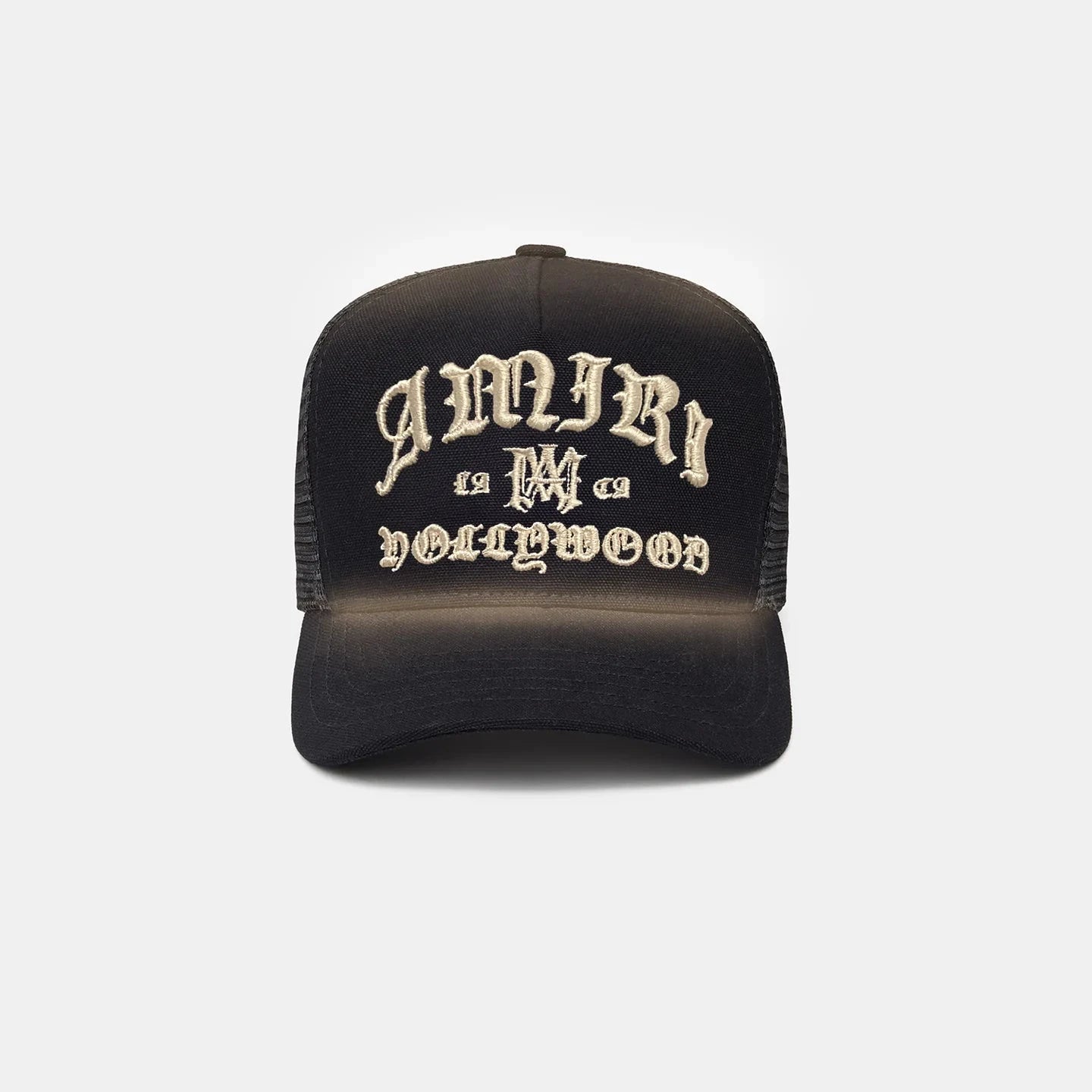 AMIRI Hollywood Trucker Cap — Black