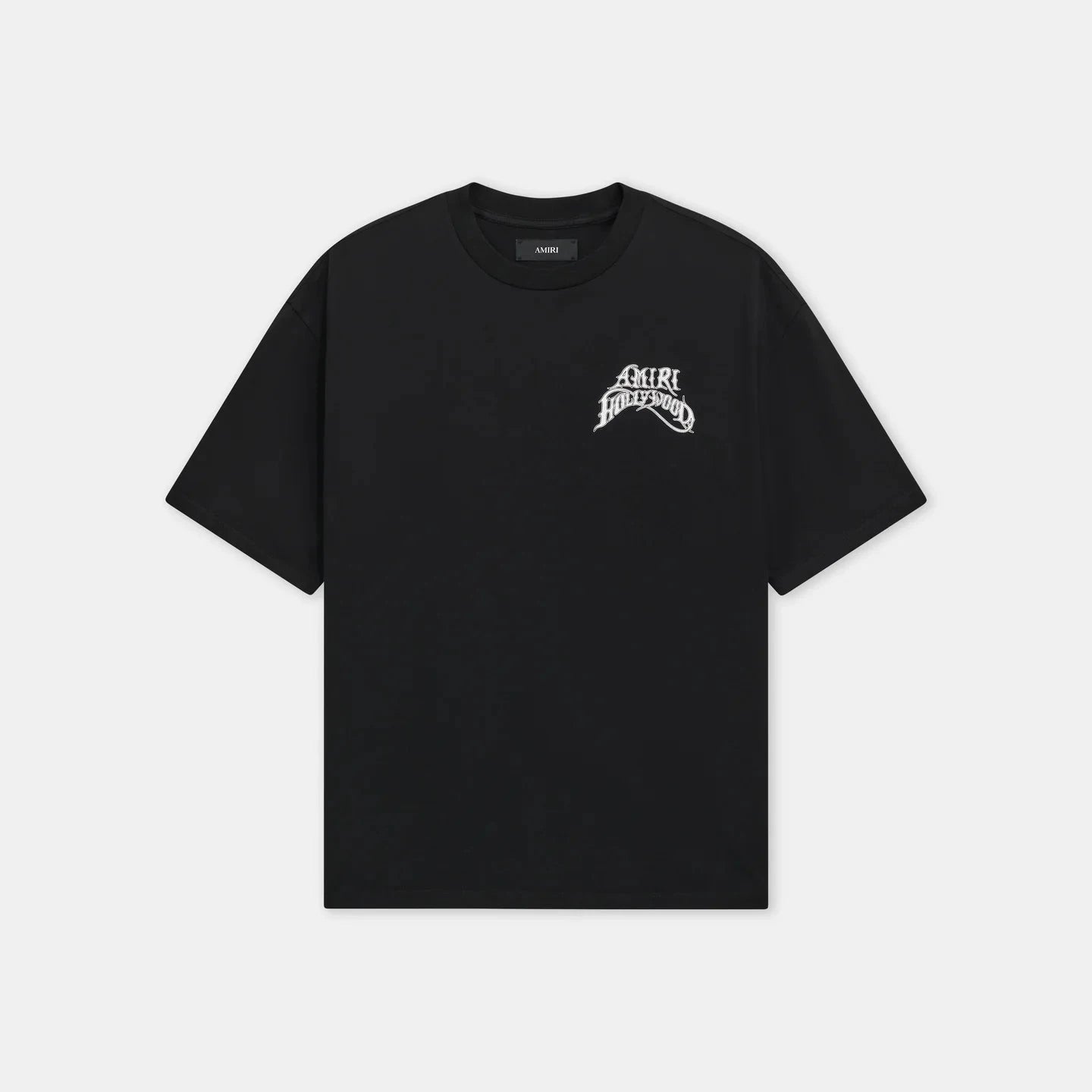 Amiri Hollywood Light  Weight T-Shirt — Black