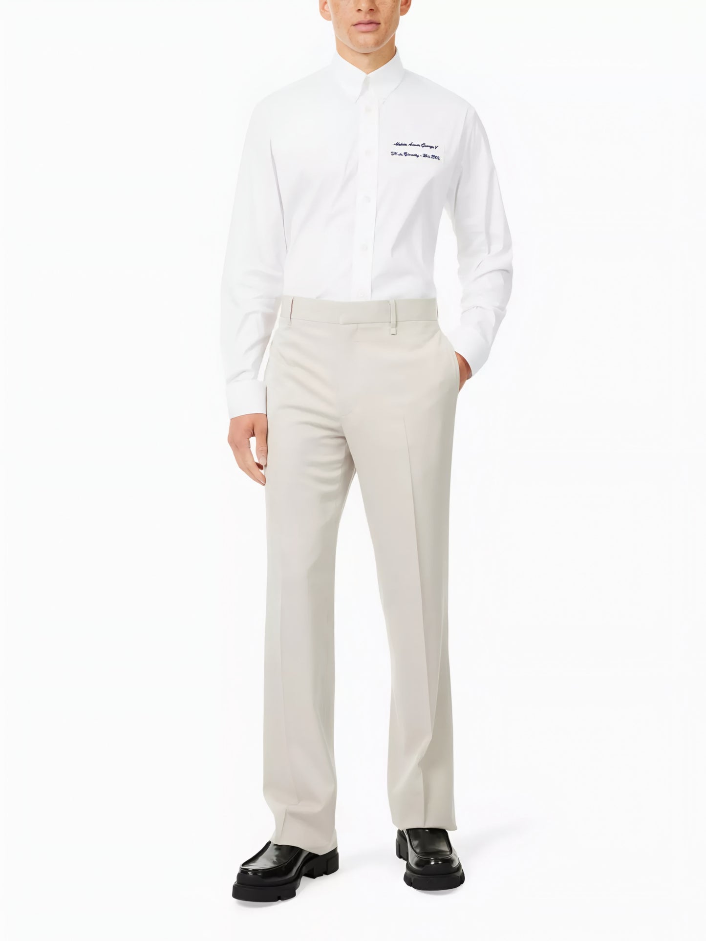 Givenchy Cotton Shirt Poplin — White