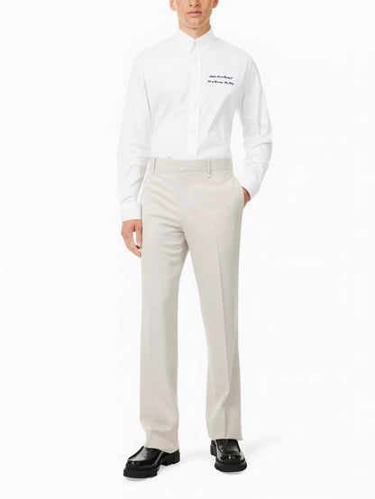 Givenchy Cotton Shirt Poplin — White