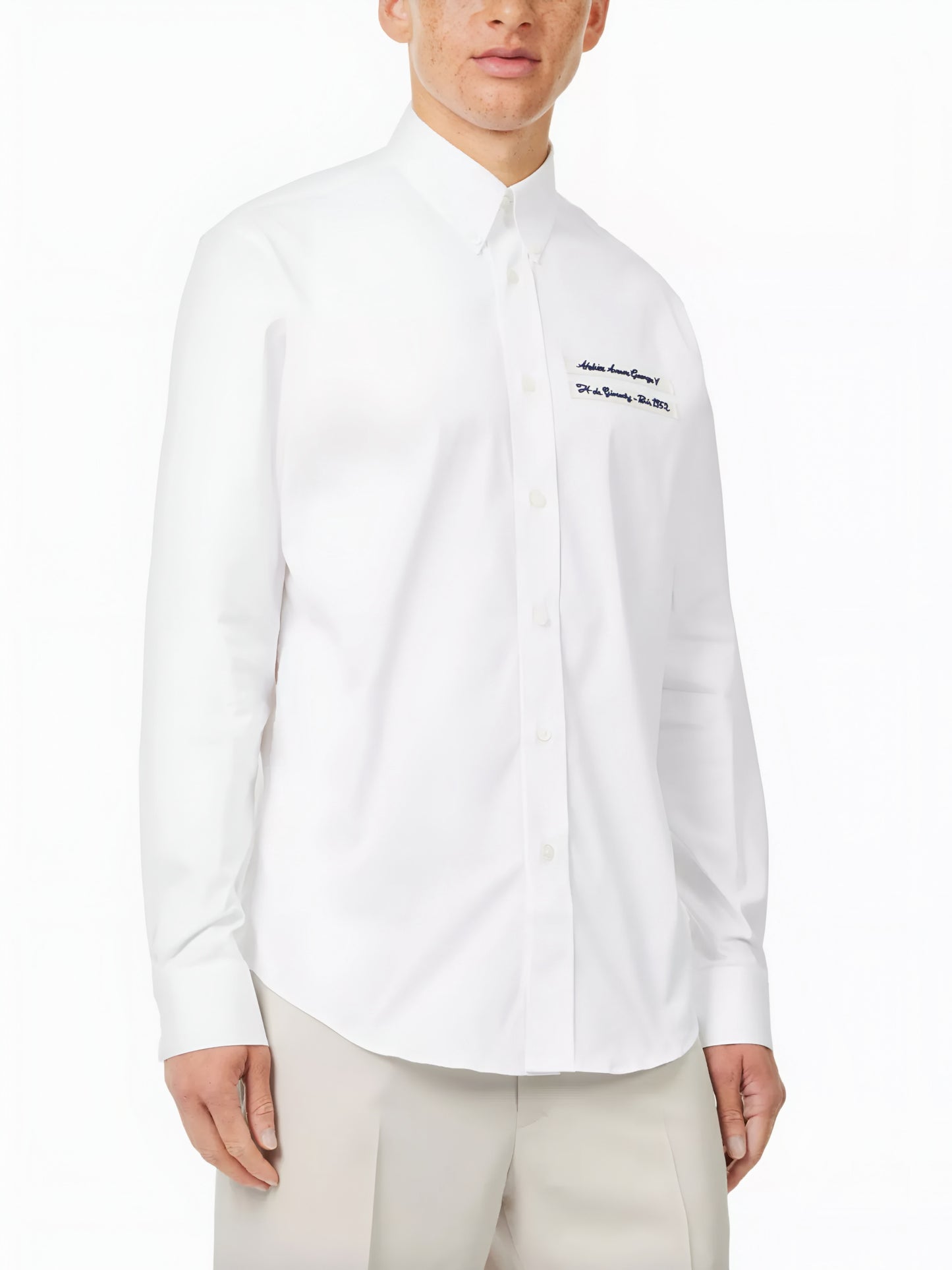 Givenchy Cotton Shirt Poplin — White