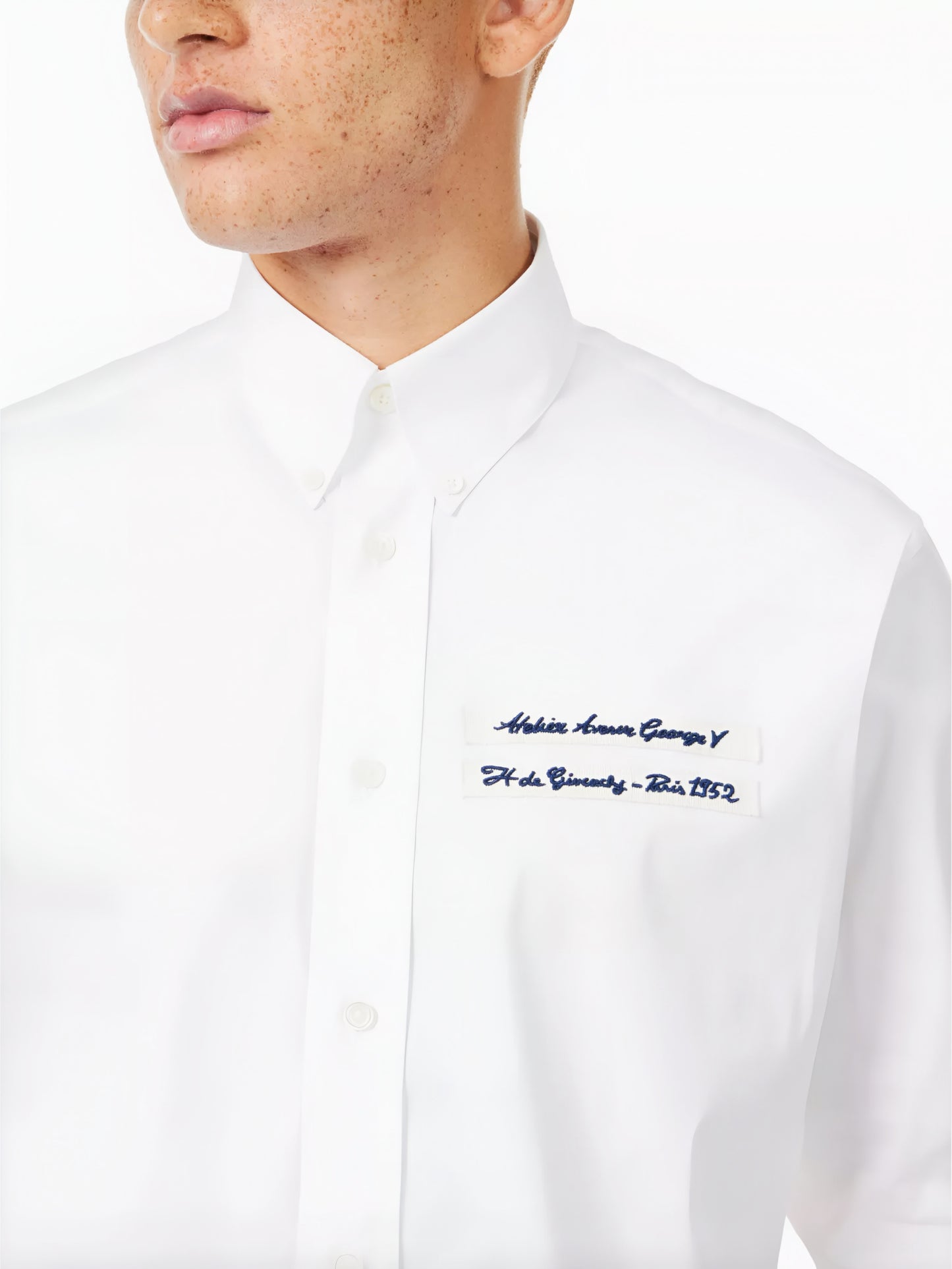 Givenchy Cotton Shirt Poplin — White