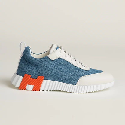 Hermès Bouncing Sneaker — Blue / White