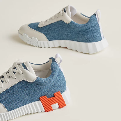 Hermès Bouncing Sneaker — Blue / White
