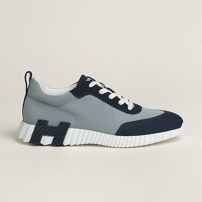 Hermès Bouncing Sneaker — Navy / White