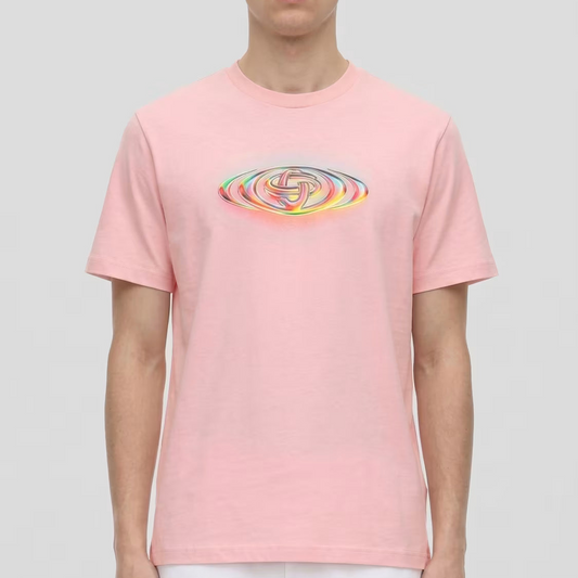 Casa Blanca Glass Logo Classic T-Shirt — Pink