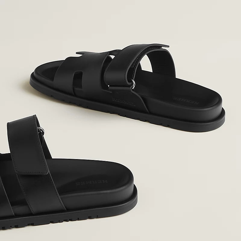 Hermès Chypre Sandal — Black