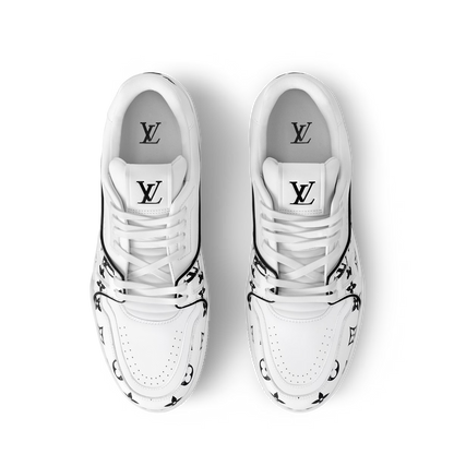 Louis Vuitton LV Trainer Sneaker — White / Black