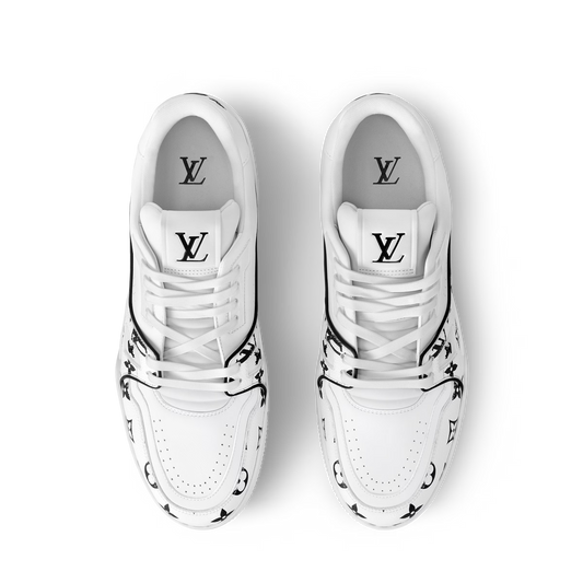 Louis Vuitton LV Trainer Sneaker — White / Black