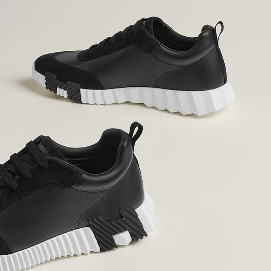 Hermès Bouncing Sneaker — Black / White