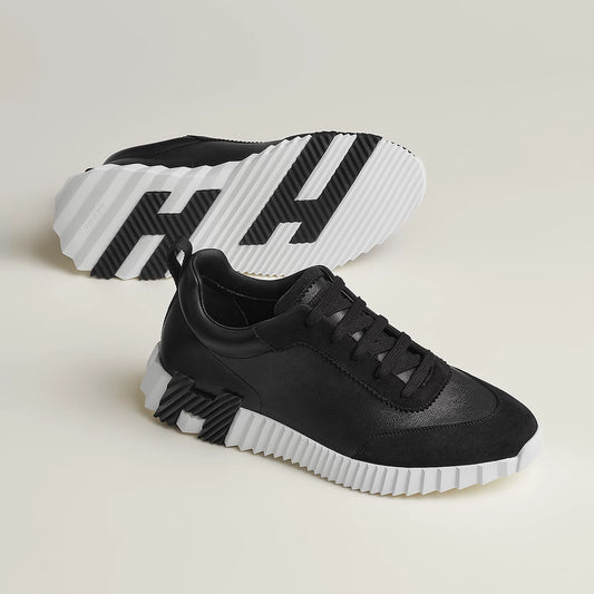 Hermès Bouncing Sneaker — Black / White