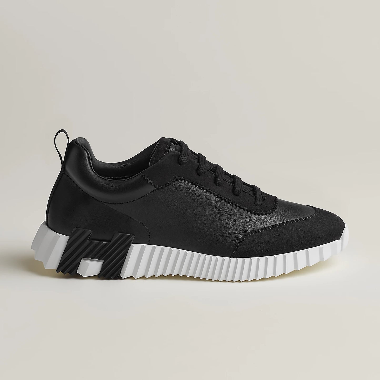 Hermès Bouncing Sneaker — Black / White
