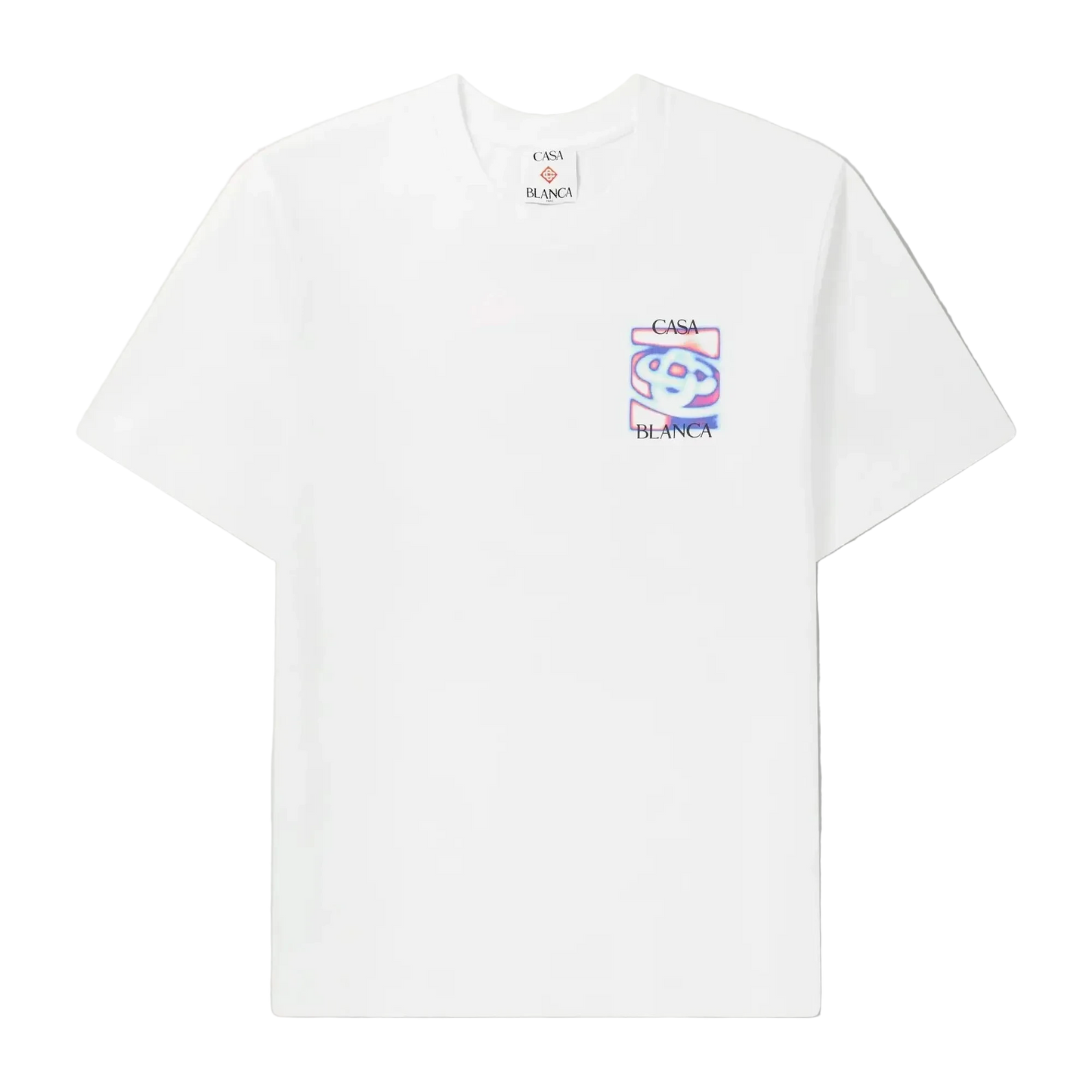 Casa Blanca Heat Map Logo T-Shirt — White
