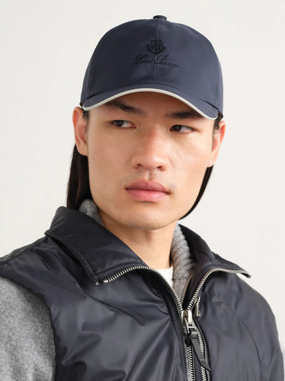 LORO PIANA CAP — Navy